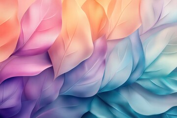 Abstract gradient background with soft mint and peach, gradient teal and violet, featuring a highly detailed, ideal for modern and elegant designs.