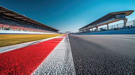 Race Track Asphalt, Grand Prix Circuit, Speed, Adrenaline Rush, Thrilling Experience,  Formula 1, Racing, Competition, Victory, Championship
