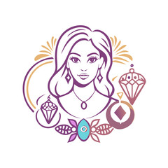 girl logo