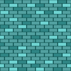 Seamless pattern artistic brick wall vector illustration print for textile, wallpaper, paper, pack etc geometrical background	