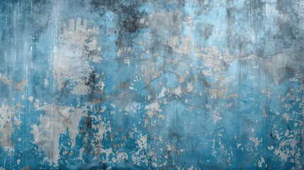 Obraz premium Grungy Blue Cement Background Texture 
