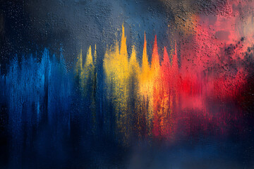 Vibrant Fusion: The Art of Spray in Motion