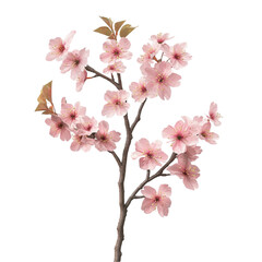 Obraz premium Delicate pink blossoms blooming joyfully amidst vibrant lines a serene spring scene
