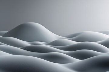 Calm Monochrome Gradient Background Featuring Tranquil Shades and Smooth Design