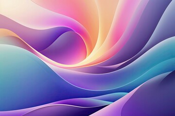 Cohesive Gradient Vector Artwork with Sophisticated Color Palettes and Calming Effects