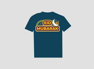 Eid Mubarak T-Shirt For Men, Eid Islam Muslim Eid Al Fitr 