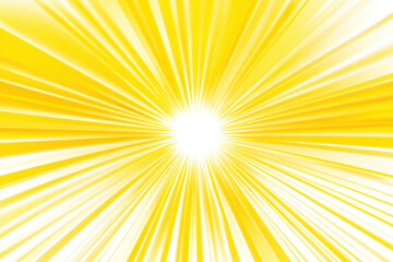Obraz premium Sun rays explode on transparent background. Sunlight glare. Light sun effect PNG. Yellow sun rays with beams isolated. Special lens flash light effect. Glowing sun lens flash for design and decoration