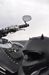 motorcycle on the road