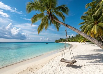 palm trees on the beach