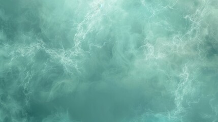 Fototapeta premium Abstract Turquoise Smoke Background Texture For Design, Art, And Creativity