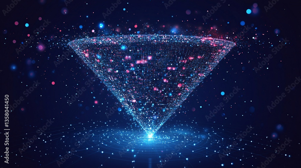 Aufkleber modern interpretation of information funnel and its big data applications