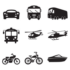 Creative black and white icon bundle