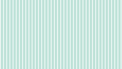 Obraz premium Turquoise and white vertical stripes background. Cute wallpaper.