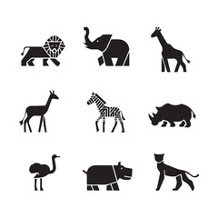 Creative black and white icon bundle