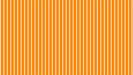 Obraz premium Orange and white vertical stripes background. Cute wallpaper.