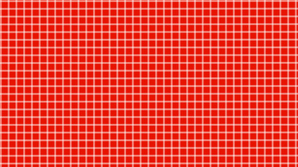 Red and white plaid checkered seamless pattern. Abstract background.