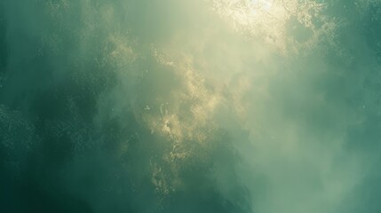 Obraz premium Abstract Vintage Texture: Grunge Teal And Gold Background Design