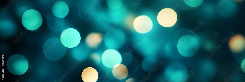 Poster colorful abstract background with soft glowing lights creating a dreamy atmosphere for design or art