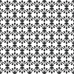 Floral pattern abstract shape vector illustration