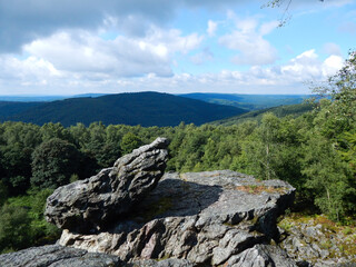 Paysage de Roc-la-Tour, dans les Ardennes