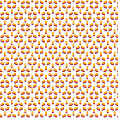 Floral pattern abstract shape vector illustration