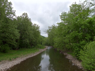 The beautiful scenery of Seneca Creek, a tributary of the North Fork of the South Branch Potomac...