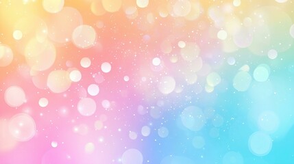 Fototapeta premium Experience a dreamy blur with a stunning gradient background that sparkles like the aurora, creating a magical atmosphere.