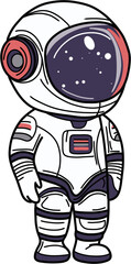 a little astronaut