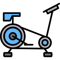 Run lineal color icon