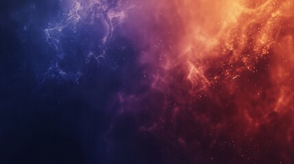 Naklejka premium Abstract Galaxy Space Nebula Background: Modern Futuristic Sparkle Design