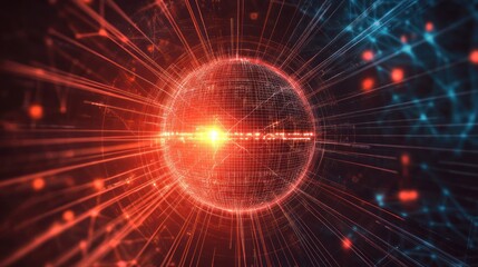 Obraz premium Global Network