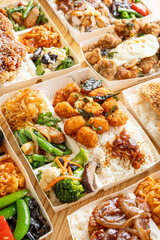 asian takeout food