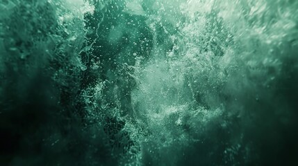 Fototapeta premium Underwater Bubbles Texture: Abstract Ocean Deep, Refreshing Backdrop