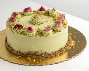piece of cake on a plate