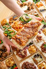 asian takeout food