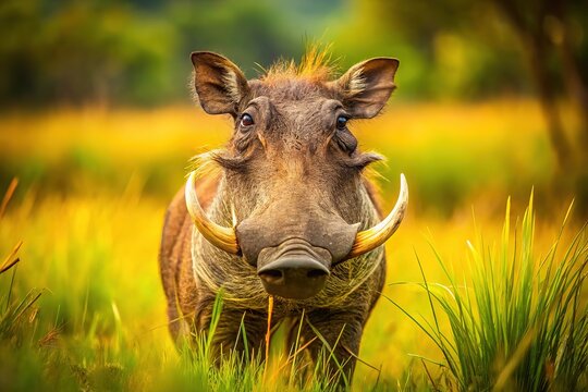 Warthog Pumba African Safari Wildlife