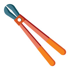 orange plastic spoon