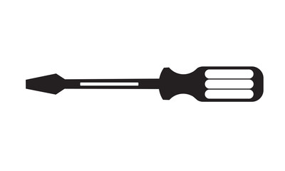 screwdriver on white background