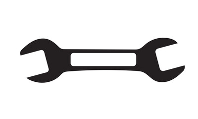 wrench black and white art illustration