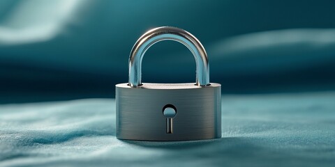 Fototapeta premium lock on the keyboard