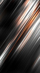 Obraz premium dynamic motion blur effect with shiny digital dust and abstract stripes, creating a modern textured surface. The film grain adds depth, symbolizing movement, change, and energy