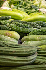 vegetables at the market
