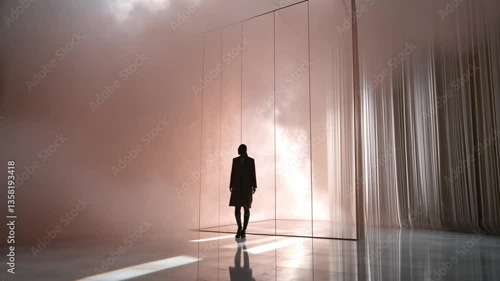 Poster interactive design space showcasing responsive web design elements generative ai