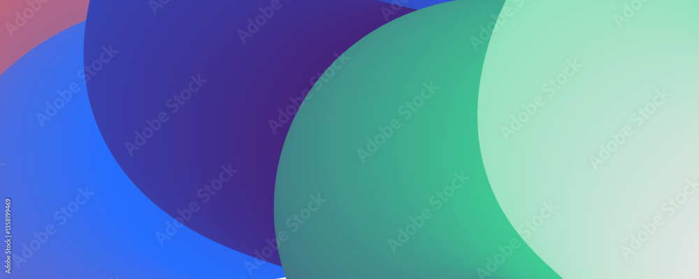 Poster abstract background pattern, abstract orange and red gradient geometric shape circle background. mod