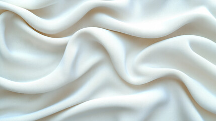 Fototapeta premium soft beige wool fragment with intricate textures conveys warmth and comfort The pure white fibers symbolize purity and relaxation evoking a sense of coziness and modern textile elegance