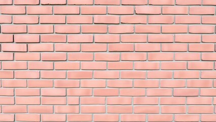 Fototapeta premium Soft Pink Brickwork, Architectural Detail
