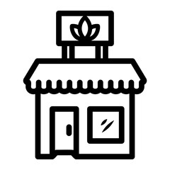 store Line Icon