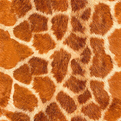 Giraffe Seamless Pattern Animal Print.