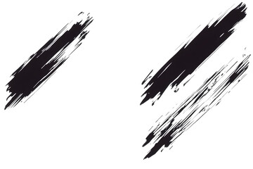 Abstract Transparent Background with Dark Brush Strokes Texture Design