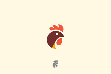 Modern Rooster Logo. Bold, minimal, and full of character. This logo is ideal for: ✔ Restaurants & food businesses ✔ Organic & poultry farms ✔ Agricultural & farming industries